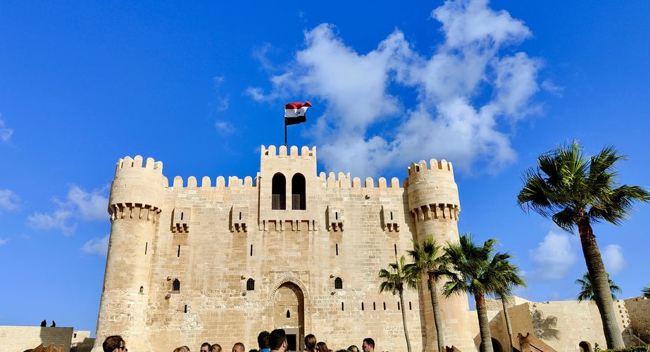 Citadel van Qaitbay, Alexandrië Citadel van Qaitbay, Alexandrië